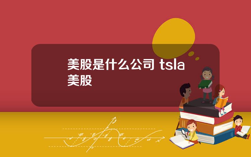 美股是什么公司 tsla美股